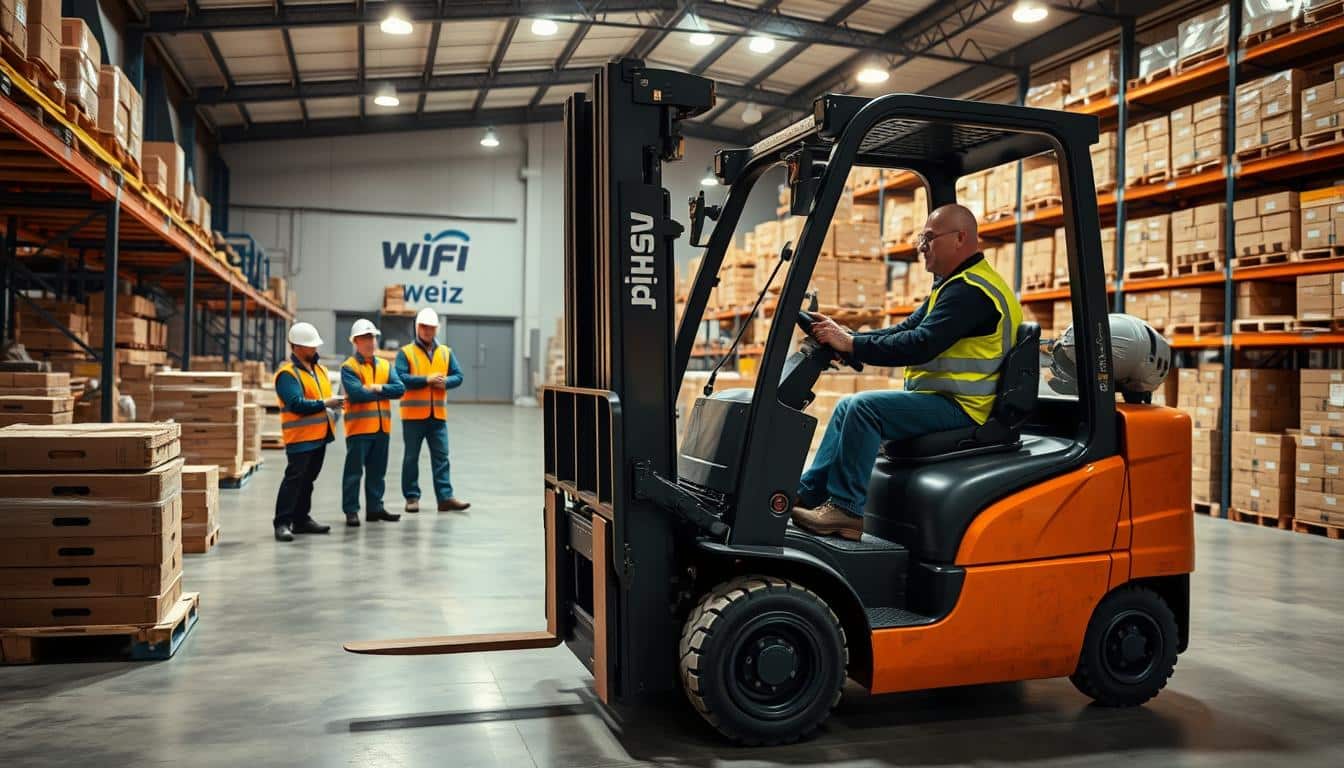 Hubstaplerausbildung mit Prüfung – WIFI Weiz